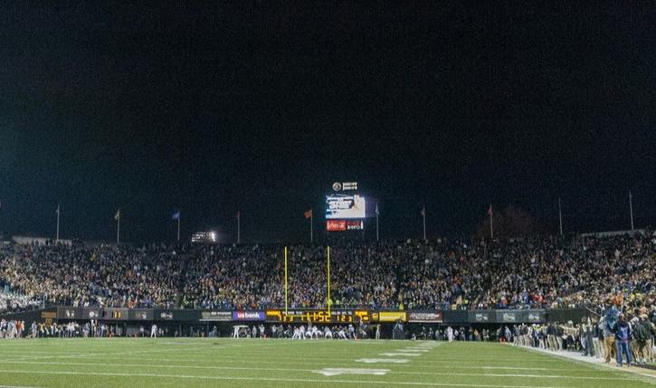 Stadium during Vanderbilts 34-10 loss against Florida at Vanderbilt Stadium November 8, 2014.