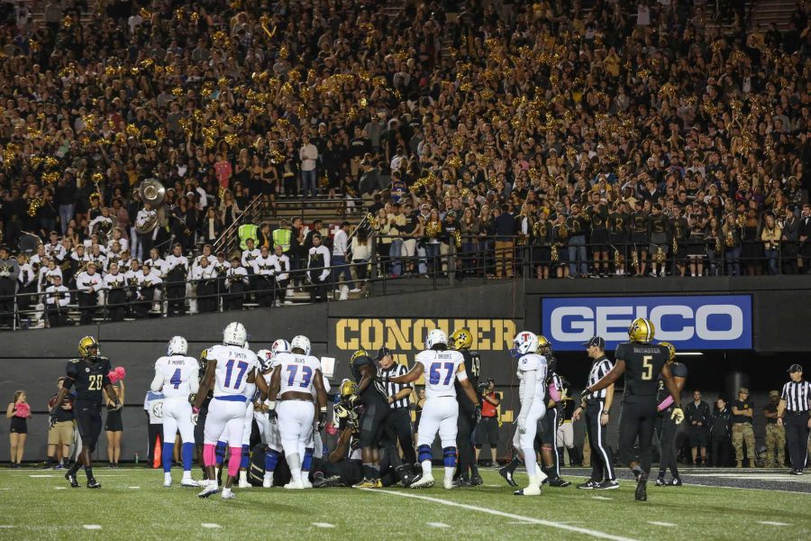 Vanderbilt Homecoming 2016: Commodore Quake and Vanderbilt football