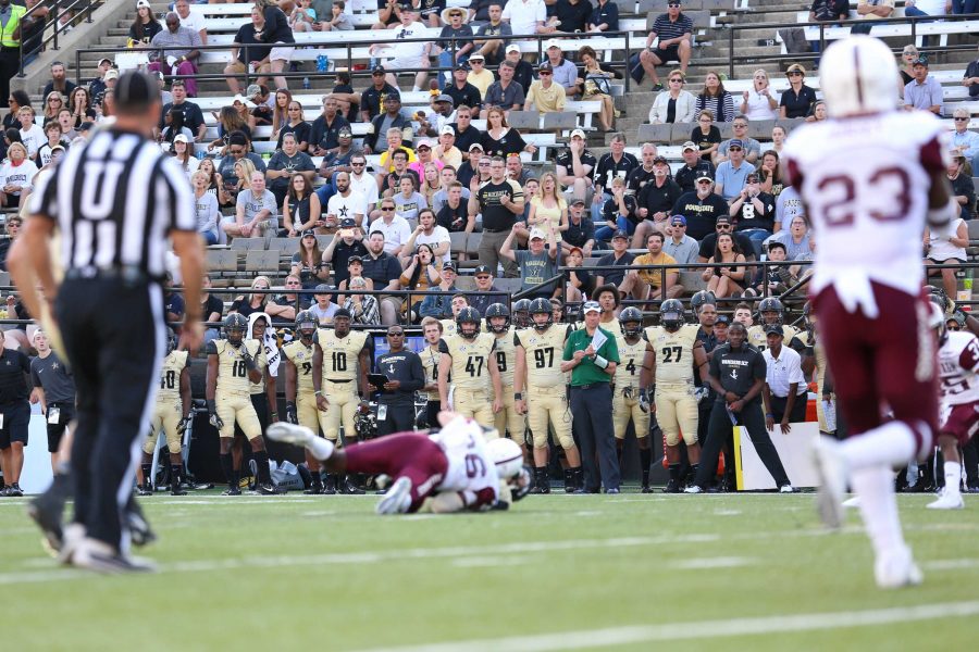 The Commodores play the Alabama A&M Bulldogs at home on Saturday, September 9, 2017.
