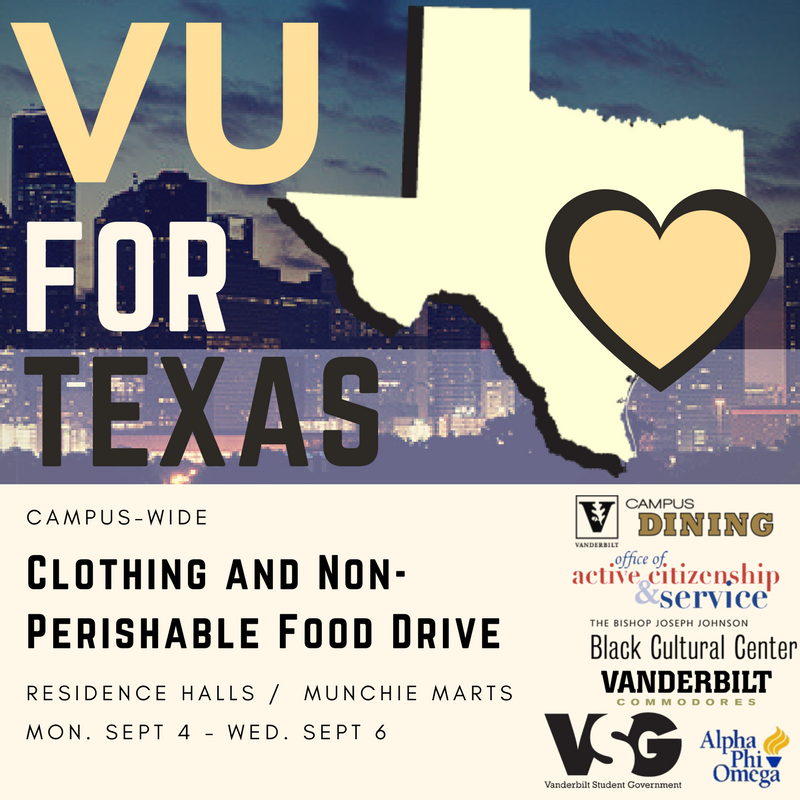 Student organizations come together to provide Hurricane Harvey relief