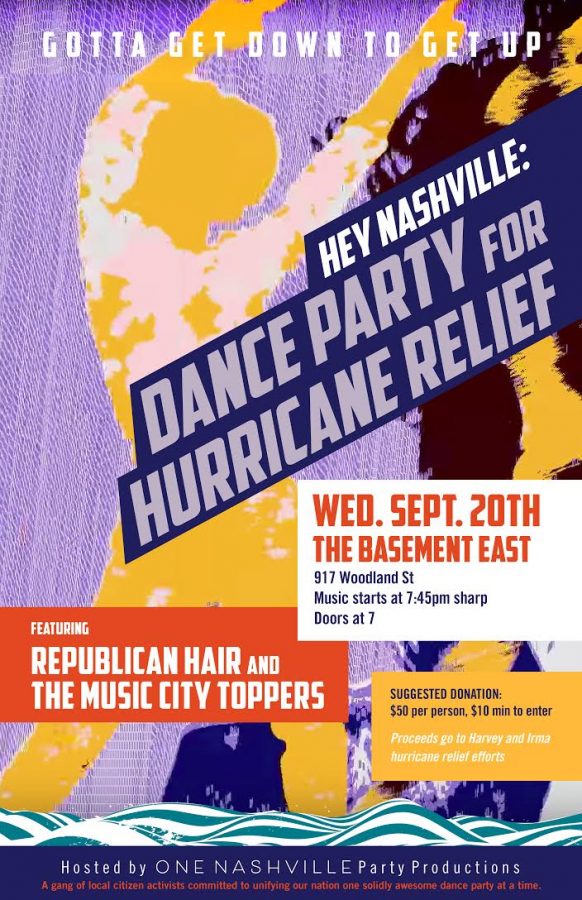 Hurricane Relief Dance Party at Basement East
