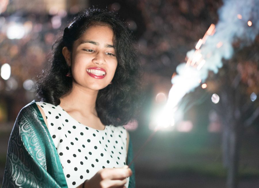 Vanderbilt students celebrate Diwali on Friday, November 3, 2017.