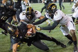 Missouri plays Vanderbilt in football on Saturday, November 18, 2017. (Hustler Multimedia/Claire Barnett)