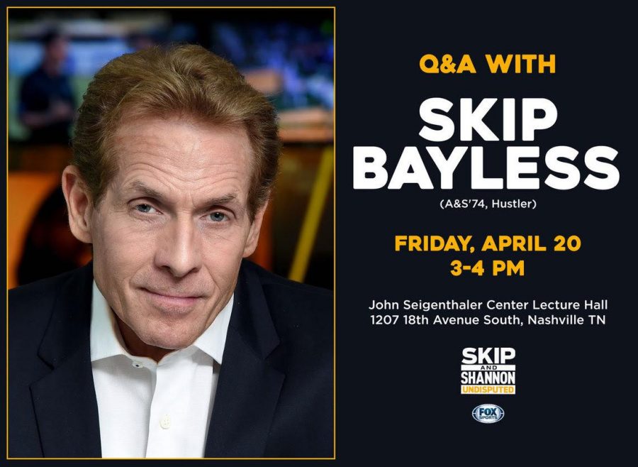 Skip Bayless to speak at Vanderbilt on April 20