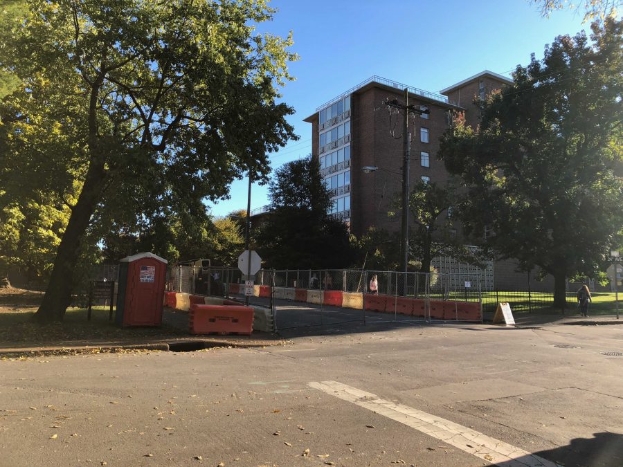 Construction for new residential colleges closes 24th Ave near Branscomb
