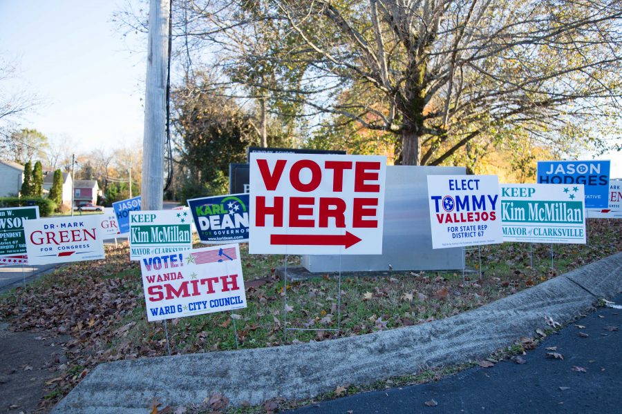 Election Day: November 6, 2018 in Clarksville, TN (Photo by Claire Barnett)