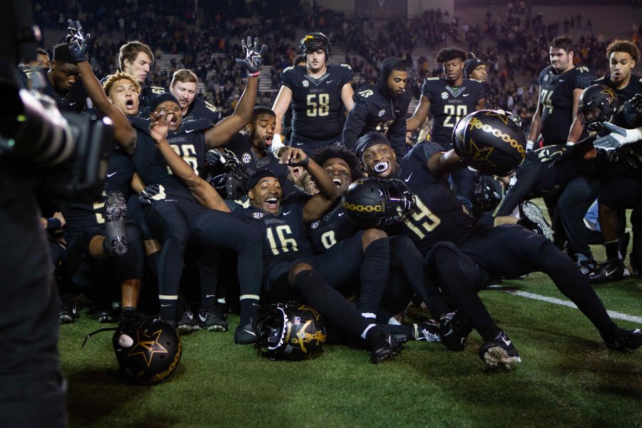 Vanderbilt Playes Tennessee for Bowl eligibility on Saturday, Nov. 24, 2018. (Photo by Hunter Long)