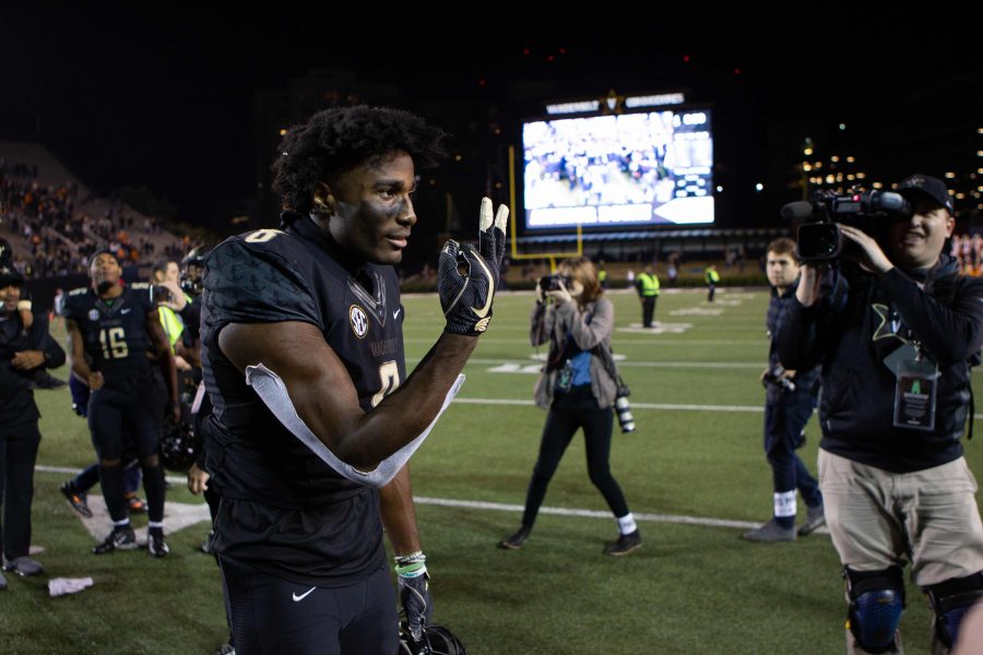 Vanderbilt Playes Tennessee for Bowl eligibility on Saturday, Nov. 24, 2018. (Photo by Hunter Long)