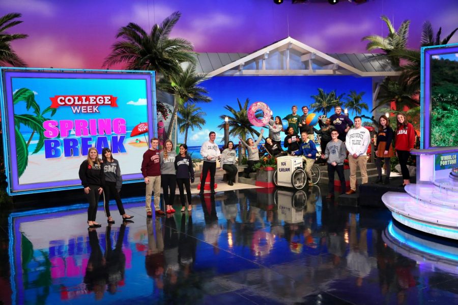 Sophomore Barton Christmas spins and wins in Wheel of Fortune debut