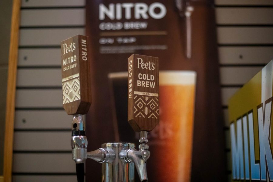 Peets Nitro Cold Brew in Commons Munchie Mart (Photo by Emily Gonçalves)