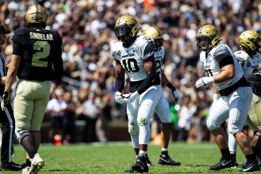 Purdue defeats Vandy 42-24 on Saturday, Sept. 7. (Photo by Hunter Long)