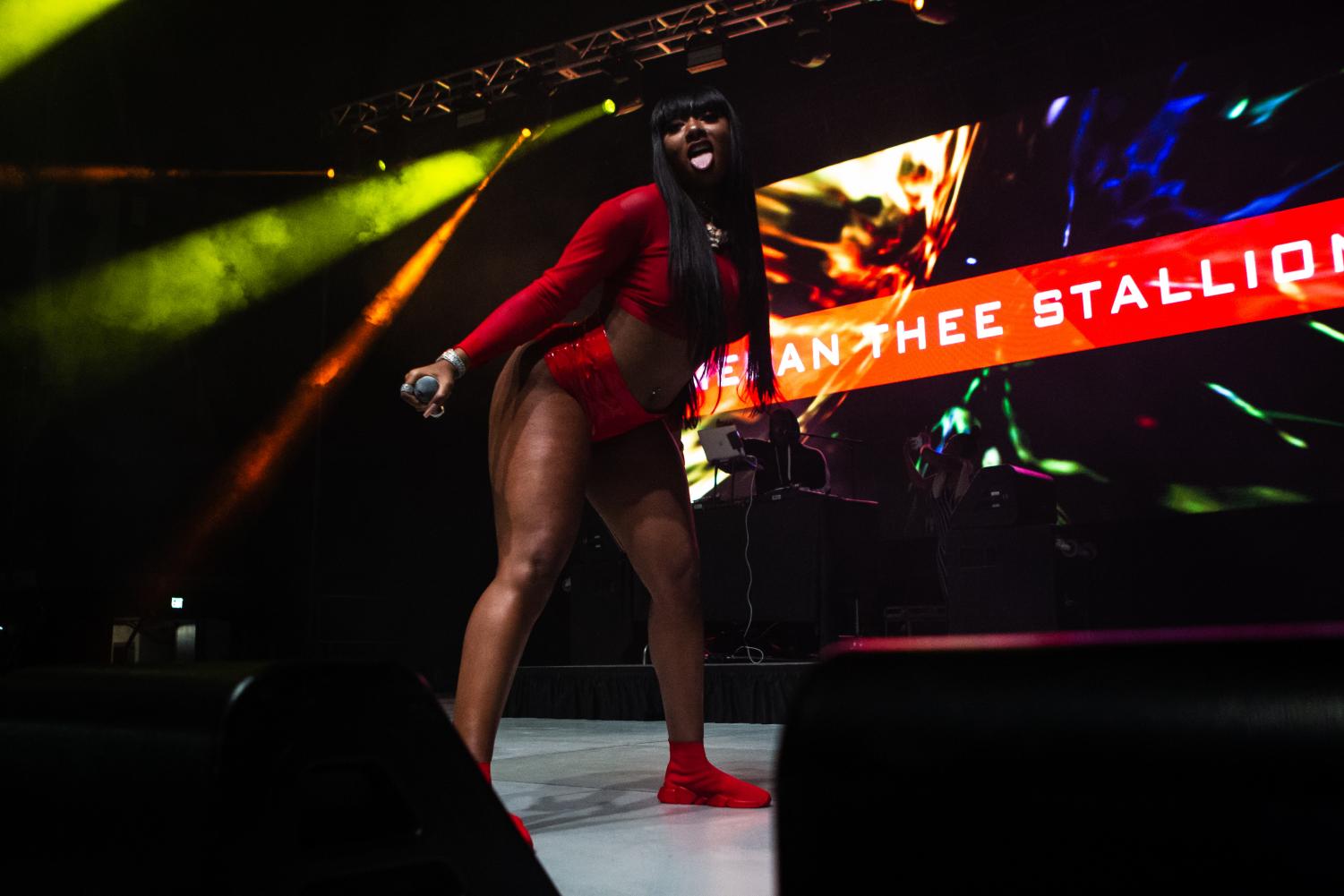 Megan Thee Stallion headlines Commodore Quake on Friday, October 18, 2019. (Photo by Hunter Long)