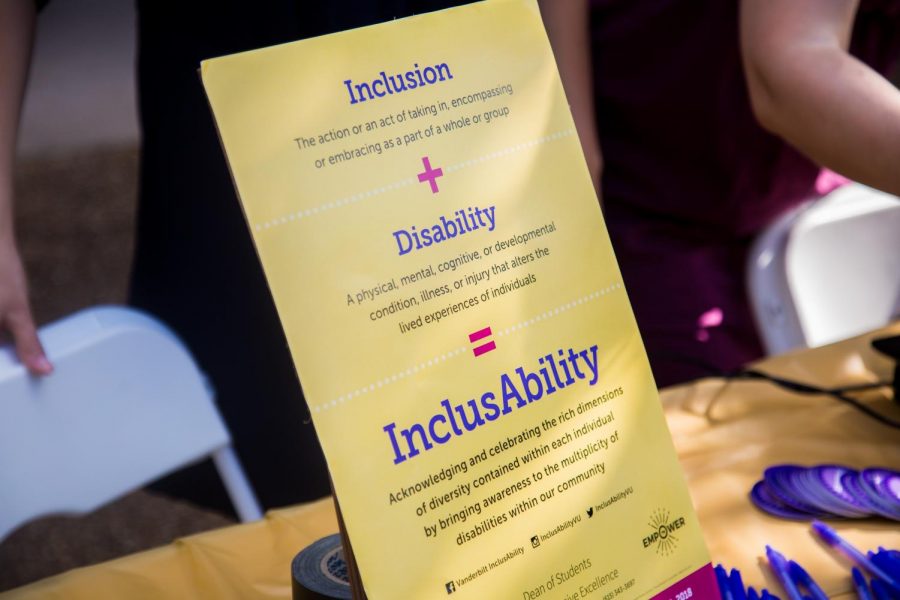 InclusAbility campaign is run by the Office of Inclusive Excellence. (Photo by Claire Barnett)