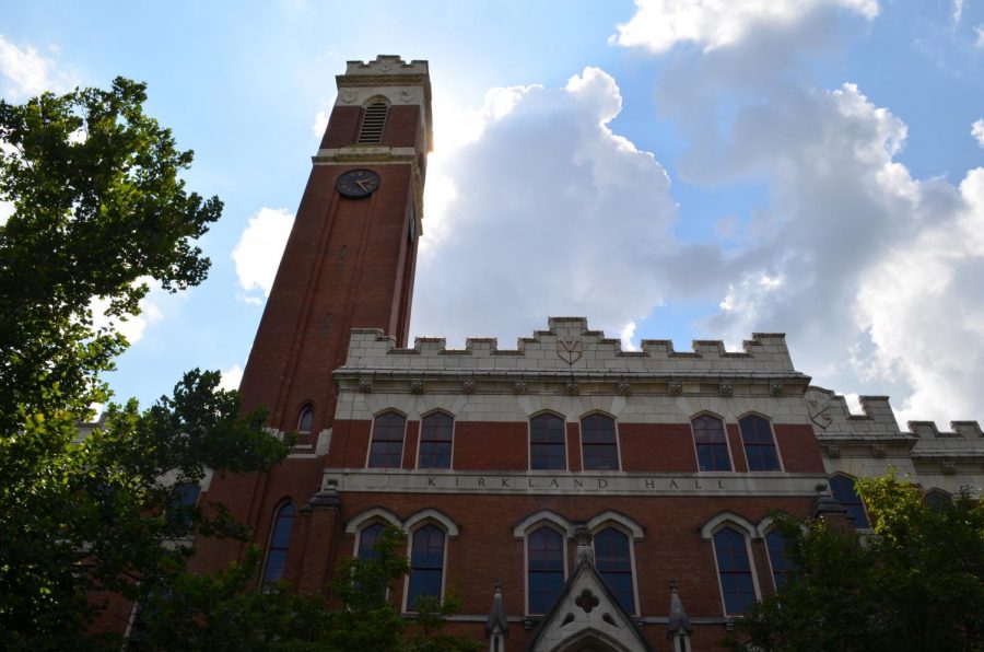 Vanderbilt administrators are located in Kirkland Hall. (Hustler Multimedia/Alex Venero)