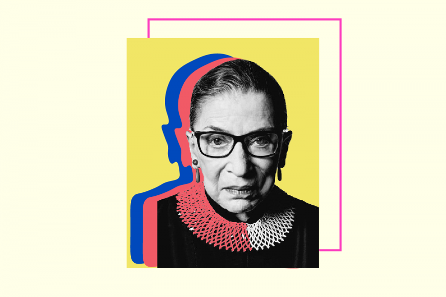 Justice Ginsburg's nickname, The Notorious R.B.G., was given to her by a fellow law student after the famed rapper The Notorious B.I.G. (Hustler Communications/Emery Little)