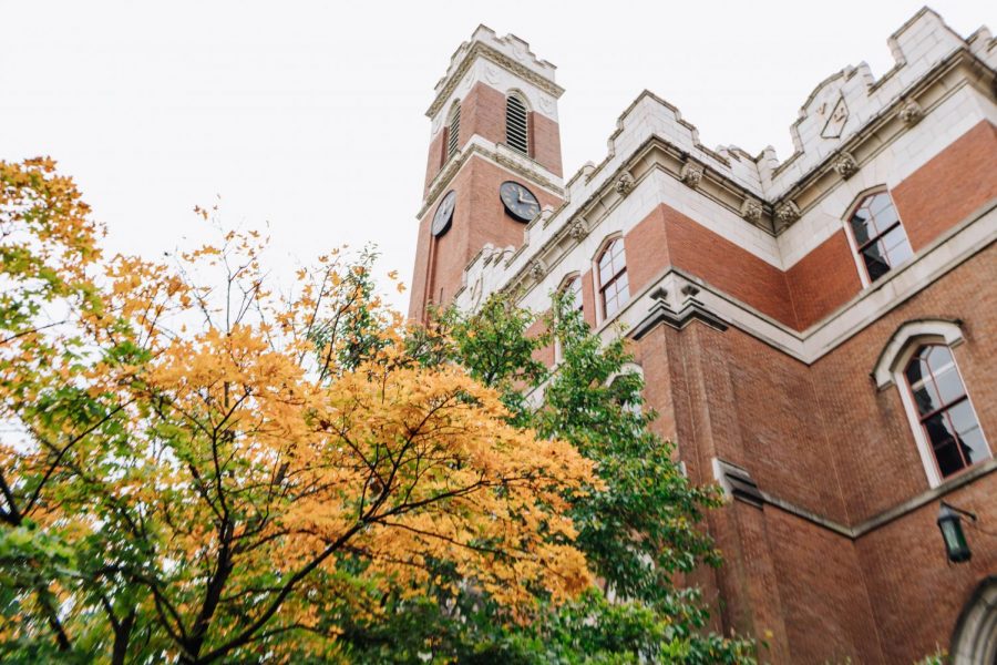 Kirkland Hall during the fall pictured on October 21st, 2020. (Photo by Elle Choi)