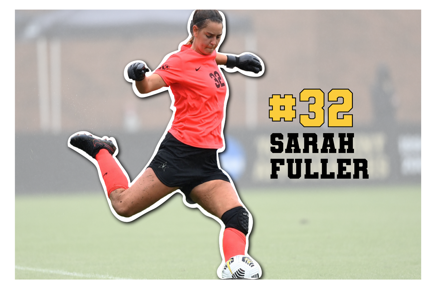 Sarah Fuller in goal. (Hustler Communications/Emery Little)