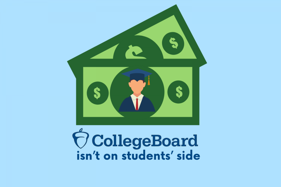 College Board may say theyre for the students, but purely economical decisions show theyre not. (Hustler Communications/Emery Little)