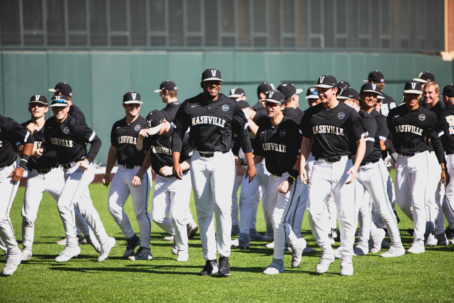 Former Vanderbilt baseball ace Kumar Rocker, Jack Leiter reunited