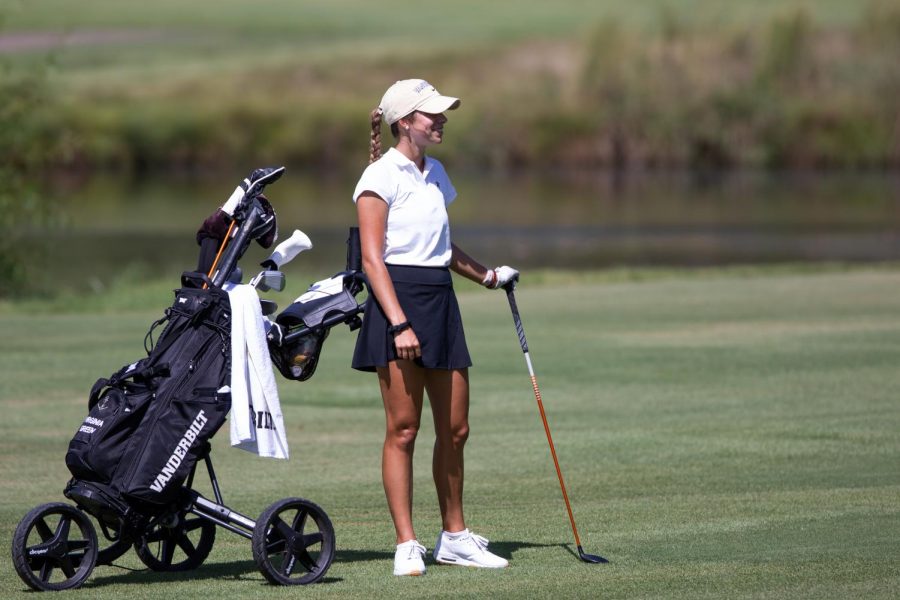 Vanderbilt womens golf competing in 2020. (Hustler Multimedia/Hunter Long)