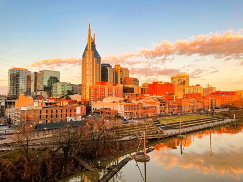 The sun rises over downtown Nashville Feb. 13. (Hustler Multimedia/Hallie Williams)