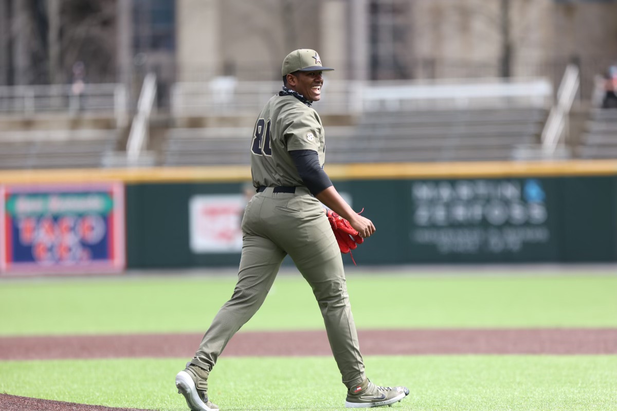 Kumar Rocker pitches complete game as Vanderbilt takes first game against  Mississippi State - The Vanderbilt Hustler