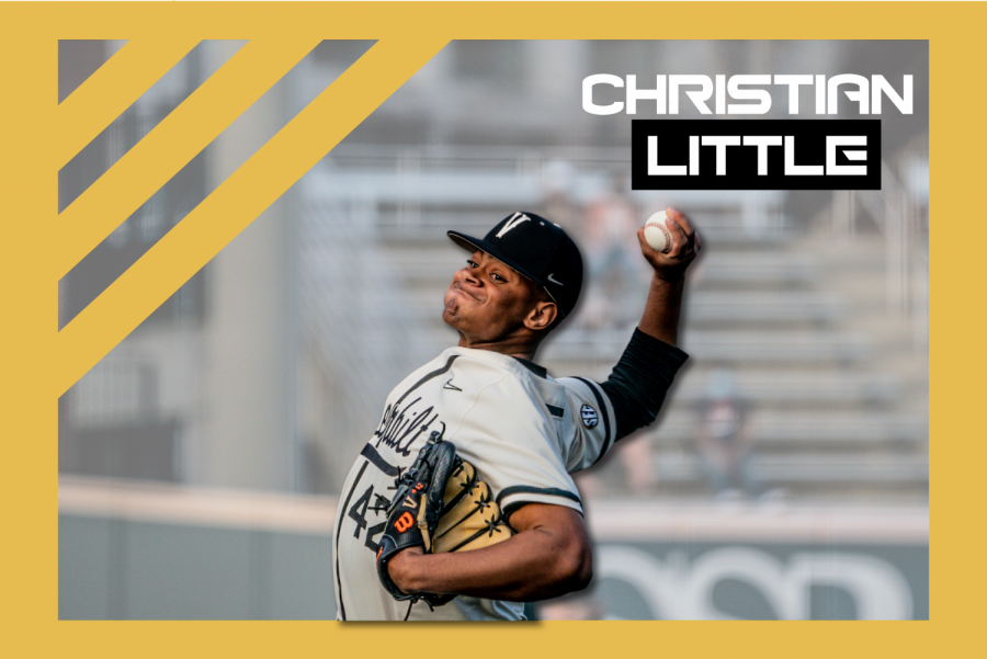 Christian Little delivers a pitch. (Hustler Multmedia/Emery Little)