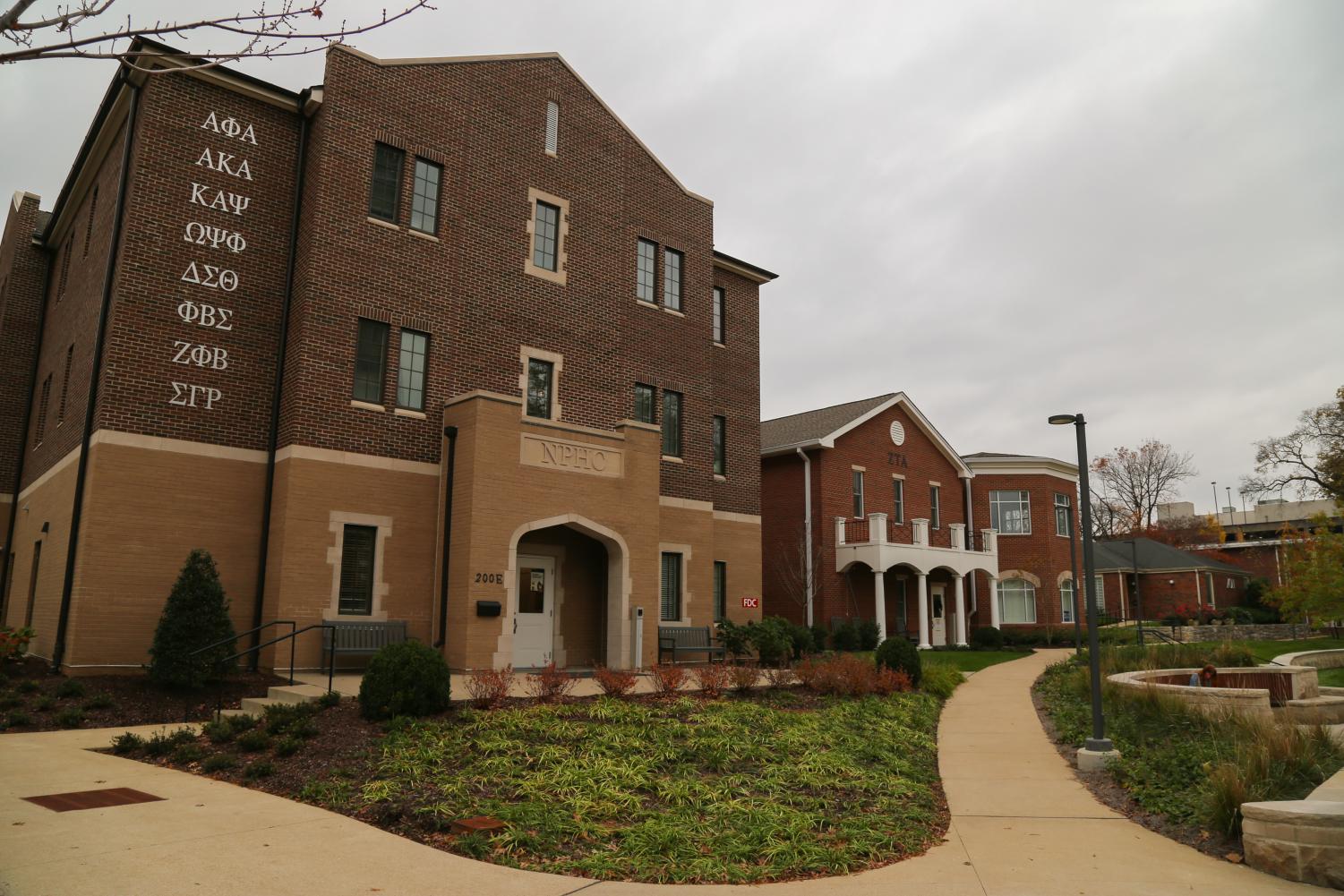 Winners of the annual Chancellor Alexander Heard Greek Awards