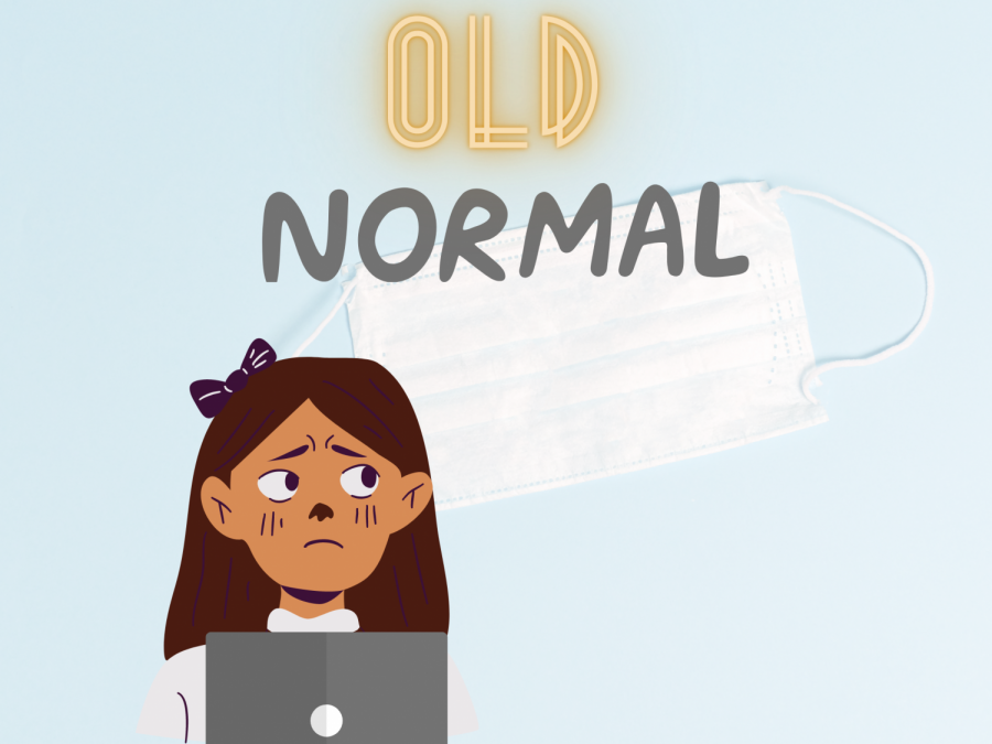 Returning to the “old normal” will be a big adjustment, now that the fully in-person semester seems to be a certain reality. (Hustler Staff/Riddhi Singhania)