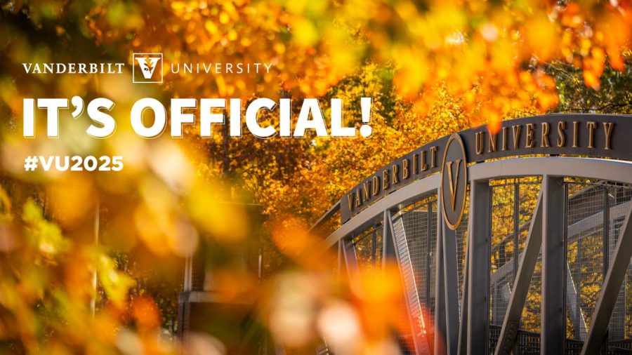 The university saw a 28.5 percent increase in the number of applications, ultimately admitting 3,162 students to the Class of 2025 from a pool of 47,174 applicants.(Photo courtesy Vanderbilt University)