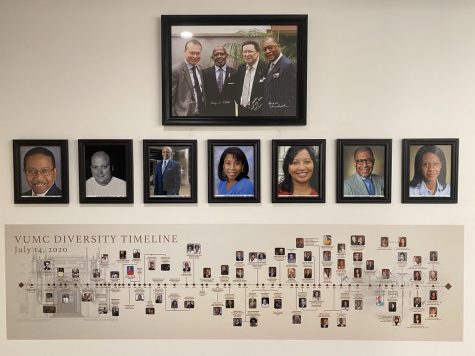VUMC Diversity Timeline, images of underrepresented people and discoveries