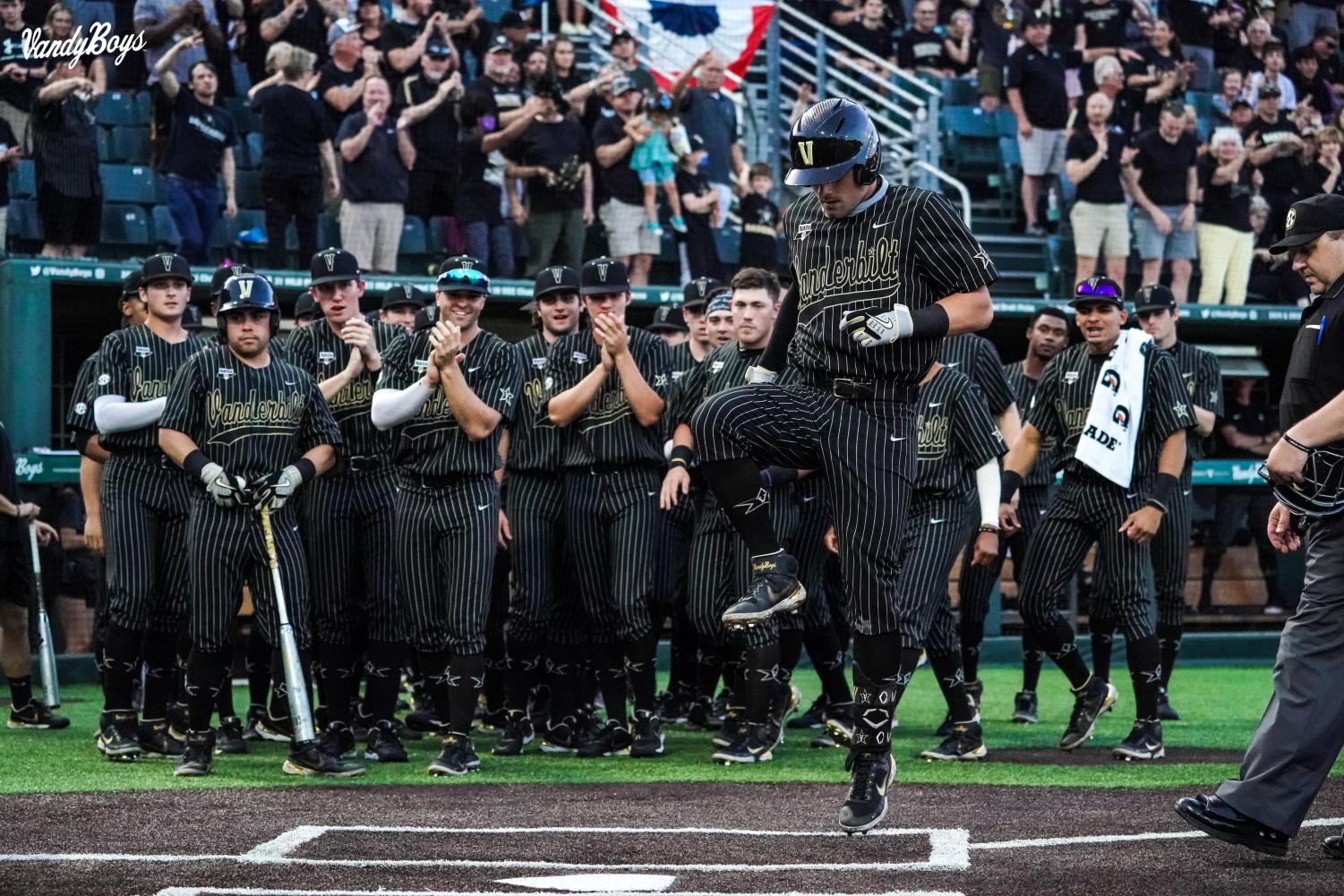 Vanderbilt baseball infielder Dominic Keegan in photos