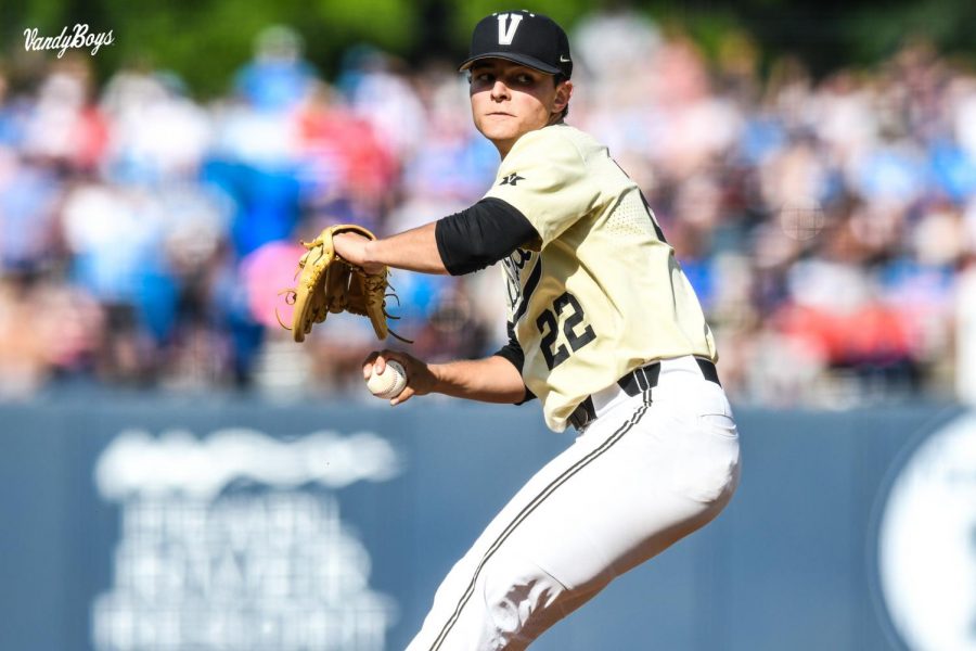 Jack Leiter returned to the mound for a win on May 17, 2021. (Vanderbilt Athletics)