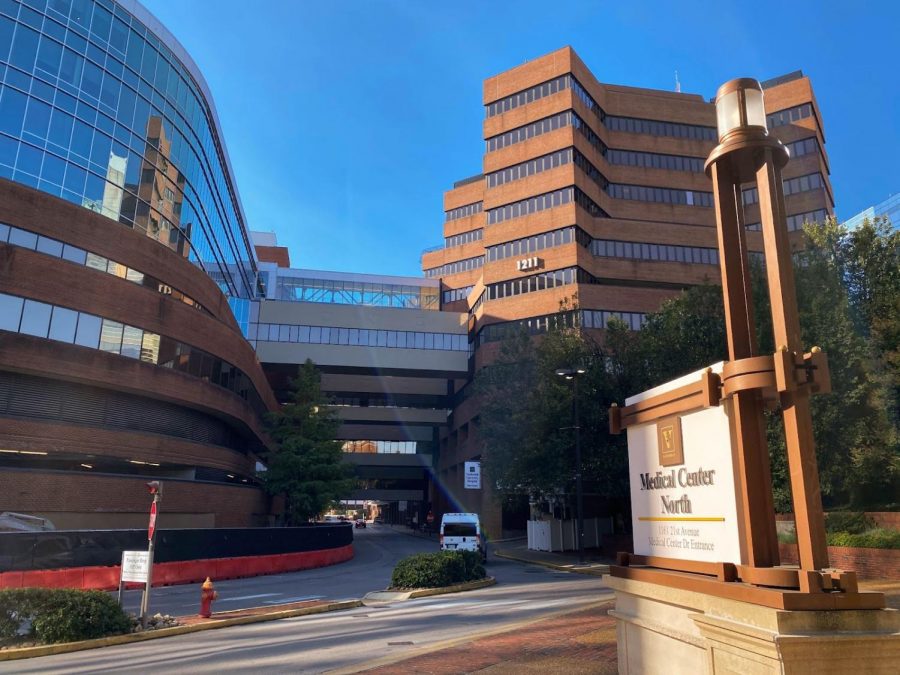 Vanderbilt University Medical Center North, as photographed on Oct. 16, 2020. (Hustler Multimedia/Hallie Williams)