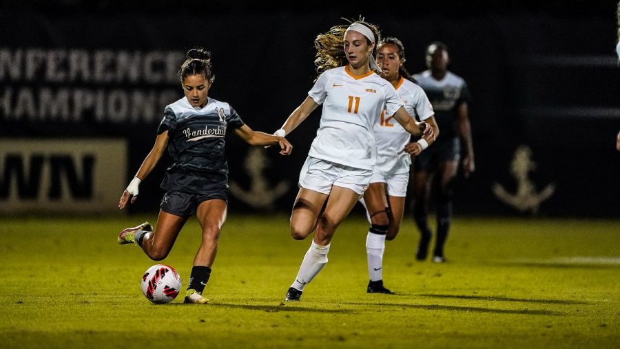 Vanderbilt soccer against Tennessee