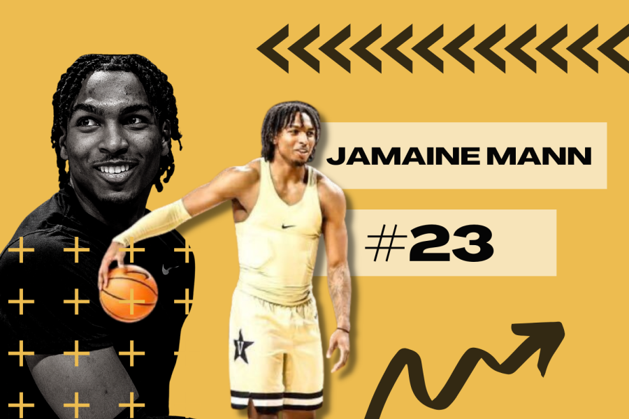 Forward Jamaine Mann is becoming an important piece of Vanderbilts bench unit.