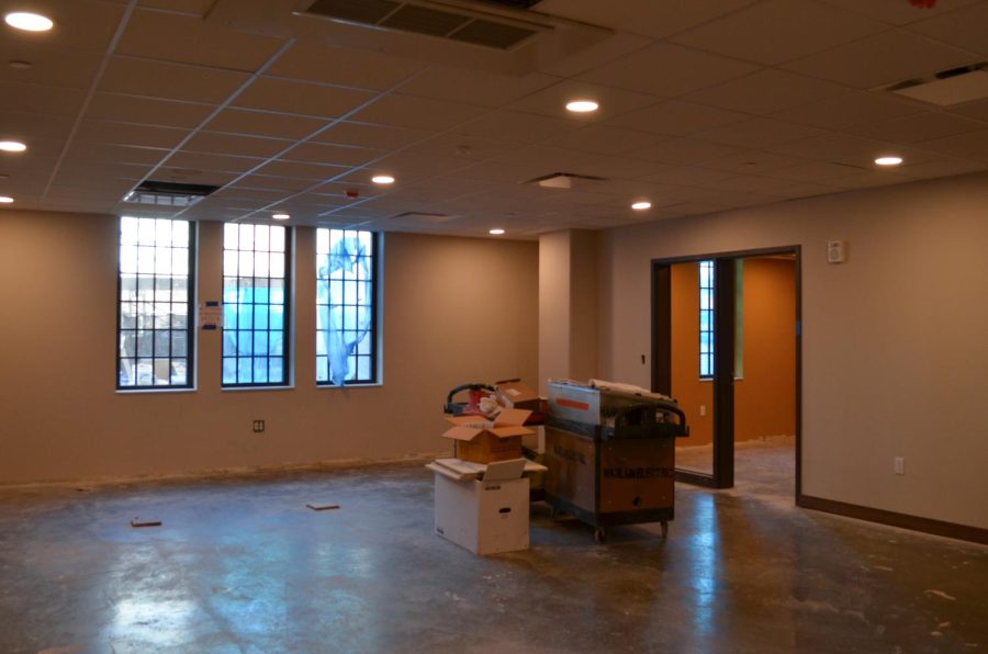 The common space in the basement of Rothschild College, as photographed on March 1, 2022