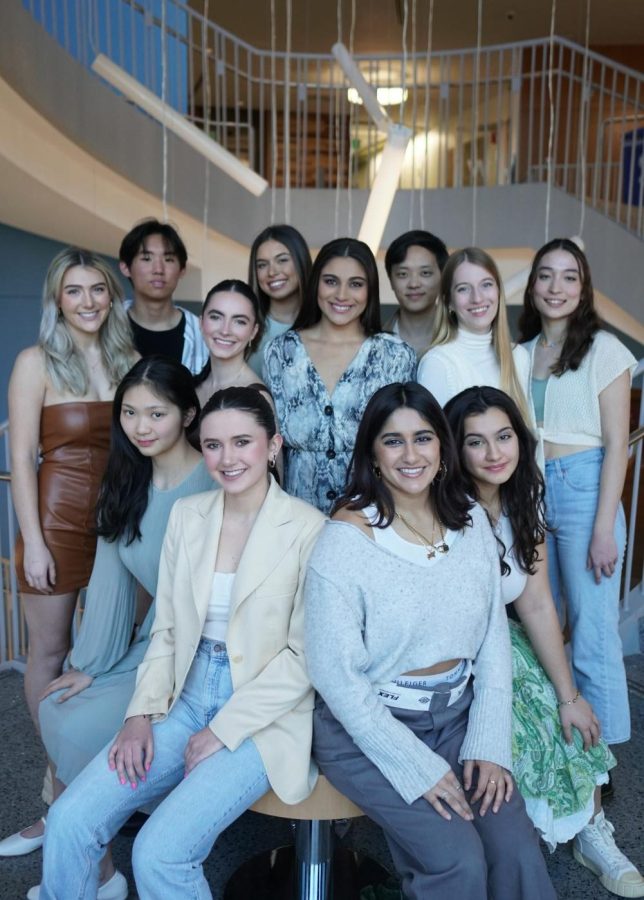 The team behind Vanderbilt Fashion Week, as photographed on Feb. 27, 2022 (Karina Popowycz)