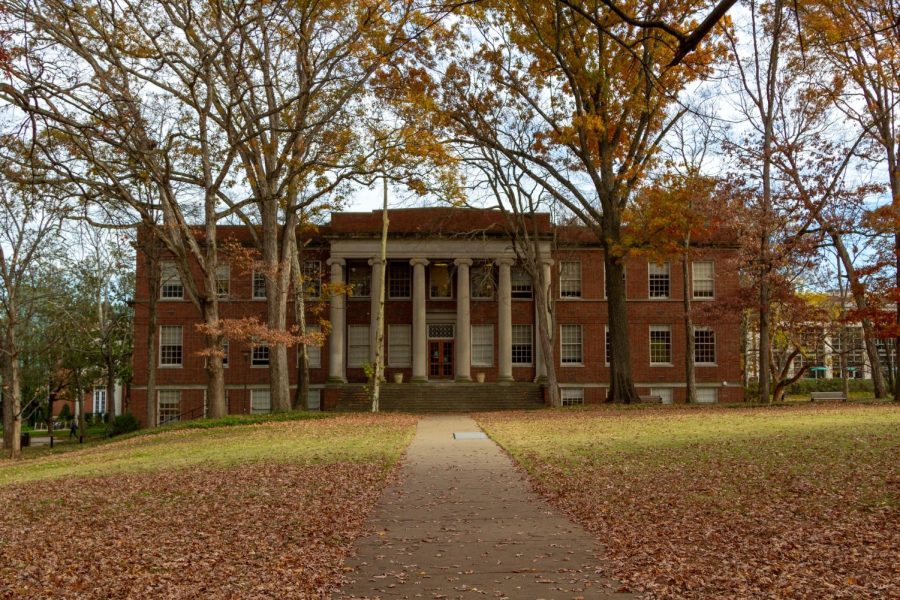 Payne Hall on Peabody campus, as photographed on Dec. 1, 2021.