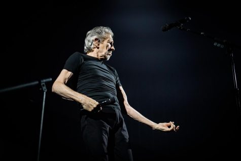 Pink Floyd's Roger Waters performs at Bridgestone Area, as photographed on Aug. 27, 2022. (Hustler Multimedia/Miguel Beristain)