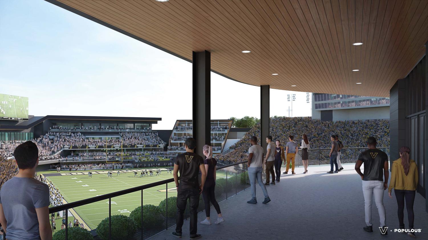 Vandy United Vanderbilt reveals updates to FirstBank Stadium