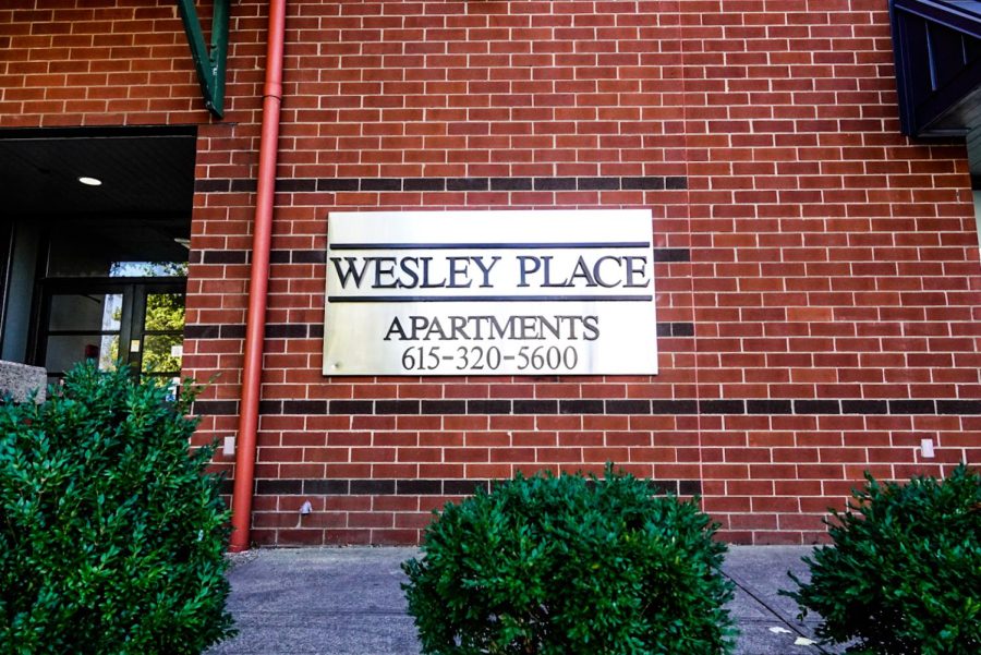 Wesley Place Apartments, as photographed on Oct. 20, 2022. (Hustler Multimedia/Miguel Beristain)