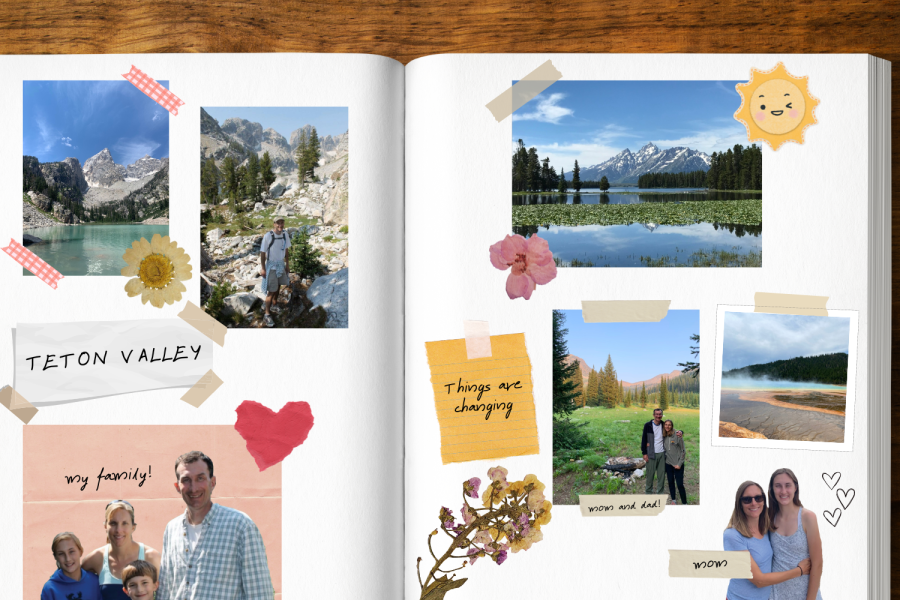 A+scrapbook+graphic+of+images+of+the+Teton+Valley%2C+the+author+and+her+family%2C+and+text+that+denotes+who+she+is+with.