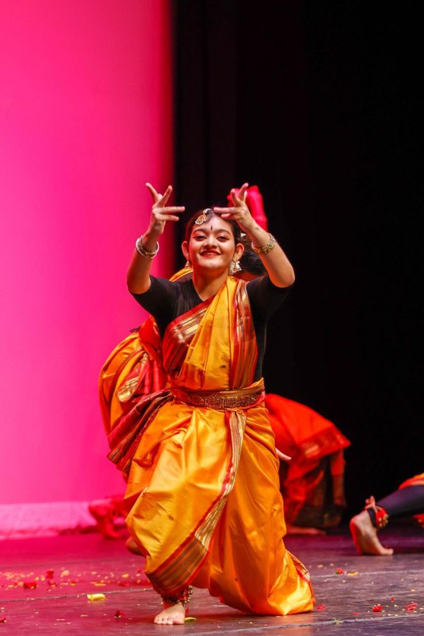 A dancer poses as their dance concludes at TDS, as photographed on Nov. 12, 2022. (Hustler Multimedia/Josh Rehders)