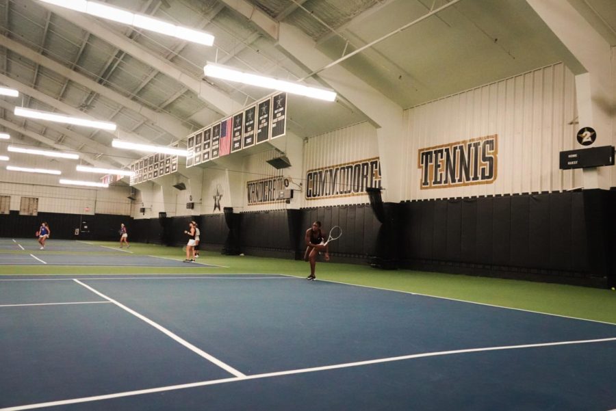 Inside of the Currey Tennis Center, as photographed April 8, 2023. (Hustler Multimedia/Kadyn Lee)