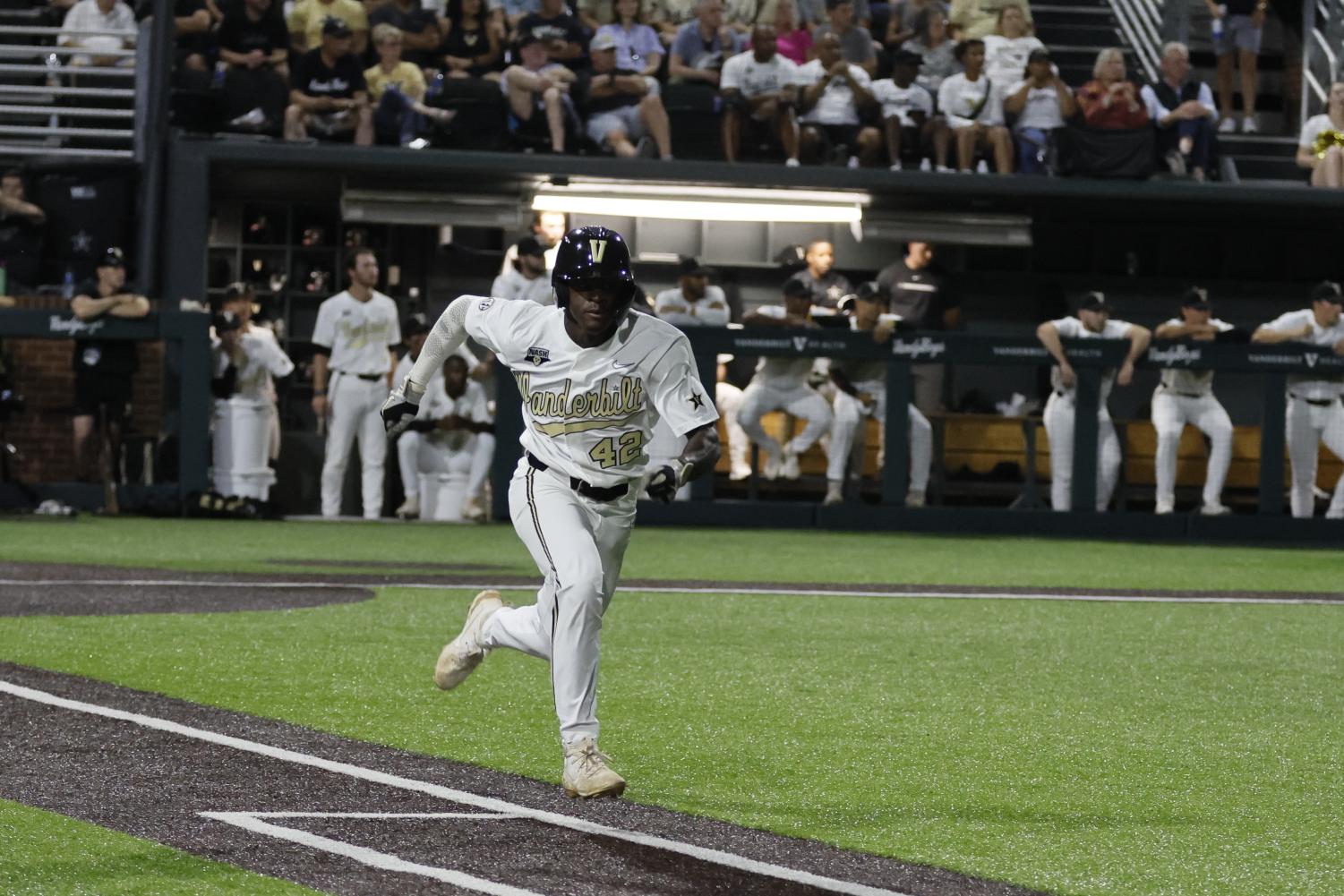 Jacobs Throws Out First Pitch at Vanderbilt Baseball Game