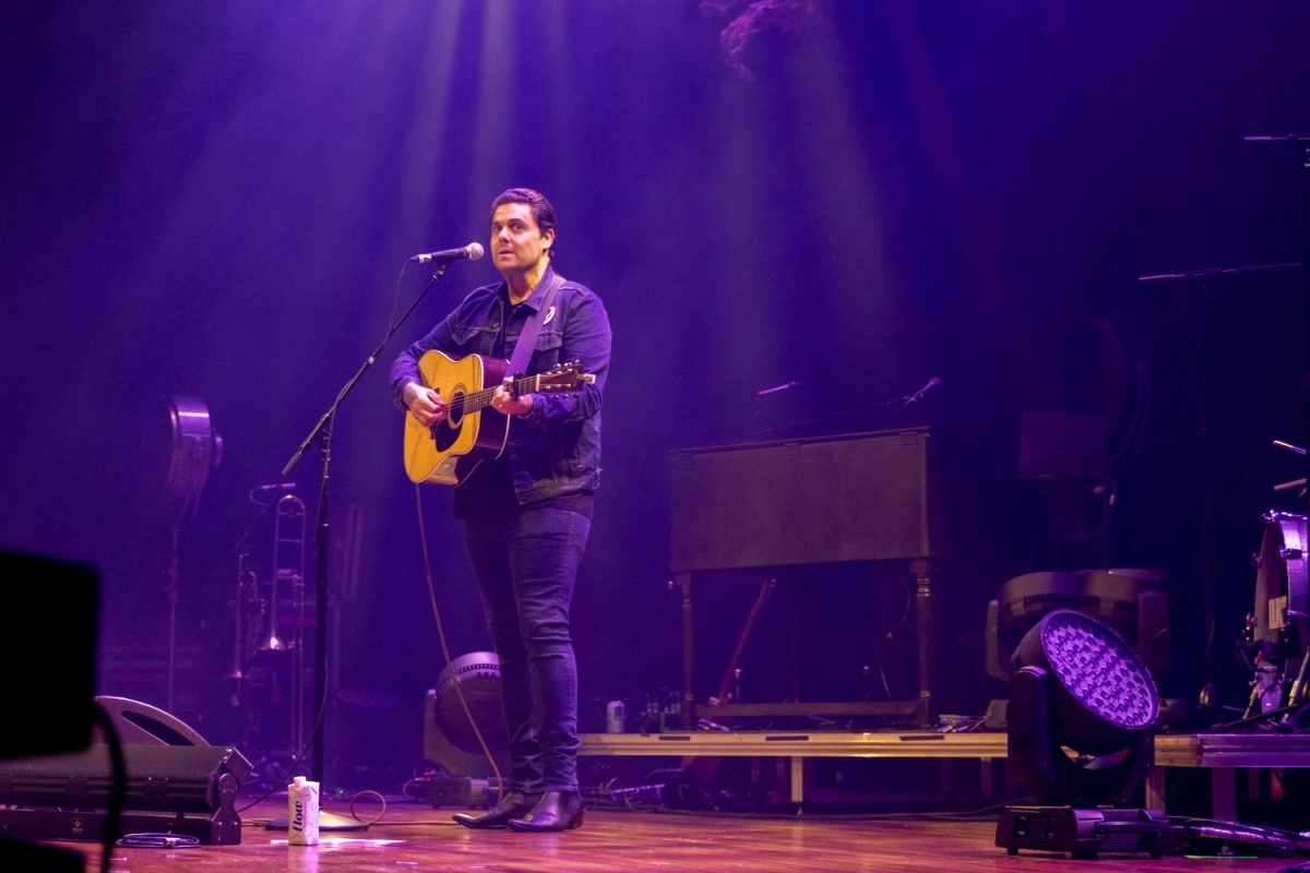 Dan Sultan sings at the Ryman, as photographed on Sept. 2, 2023. (Hustler Multimedia/Barrie Barto)
