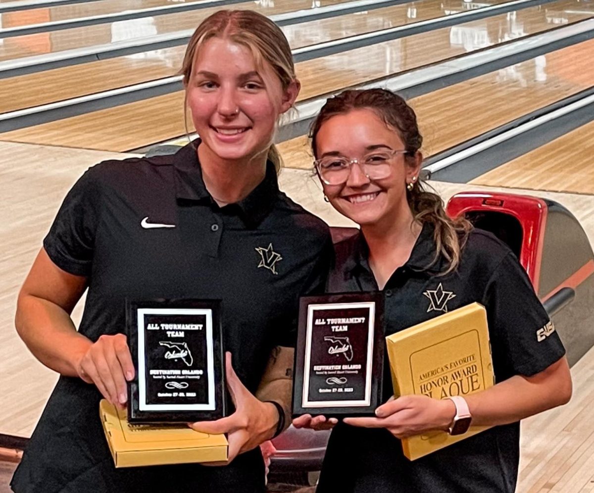 Paige Peters and Madison Lindley were named Destination Orlando All-Tournament team after finishing in second and fourth at the event, which took place from Oct. 27-29, 2023. (Vanderbilt Athletics)