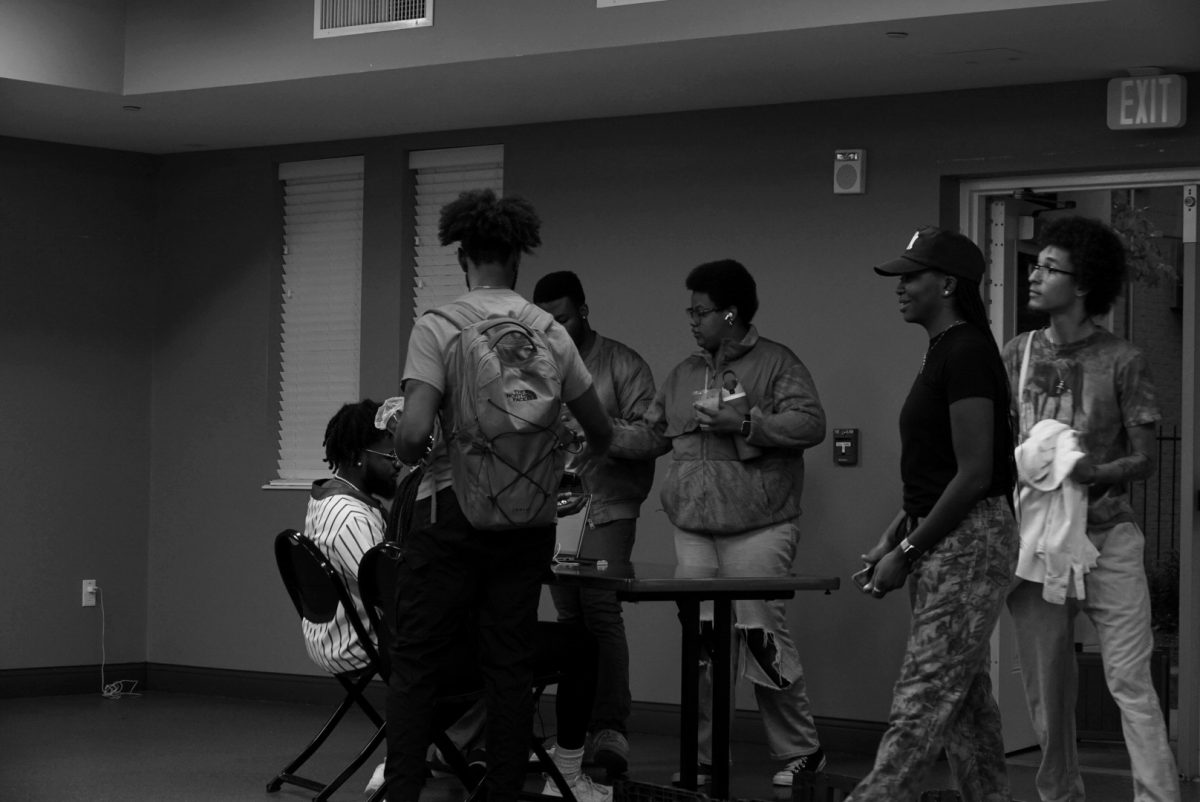 Group of guests check into the NPHC event, as captured on Oct. 13, 2023. (Hustler Multimedia/George Albu)