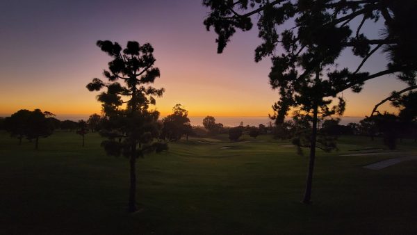 La Jolla golf course in the evening, as photographed on Nov. 19, 2023. (Hustler Multimedia/Drew Nelles)